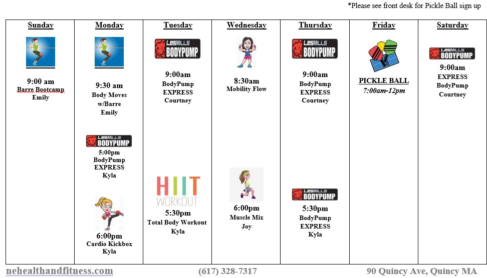 Current Class Schedule